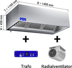 GGM Gastro Commercial Extractor Hood KLS1411M