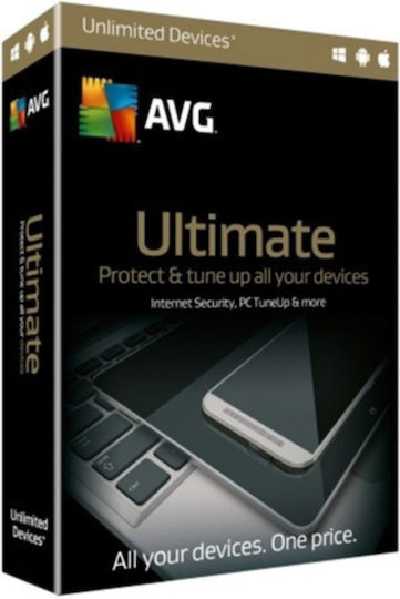 AVG Ultimate + Secure VPN für 1 Gerät und 1 Jahr Nutzung (Elektronische Lizenz)