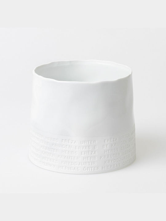 Raeder Pot White 16x16x13cm