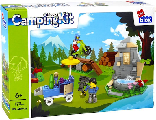 Alleblox Τουβλάκια Champing Kit για 6+ Ετών 172τμχ