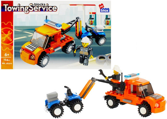 Alleblox Building Blocks Towing Service for Ages 6+ 124 Pieces