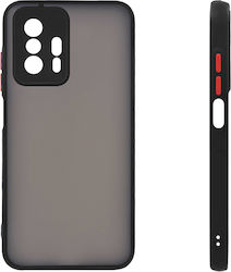 Sonique Color Button Stoßstange Silikon / Kunststoff Schwarz (Xiaomi 11T / 11T Pro)