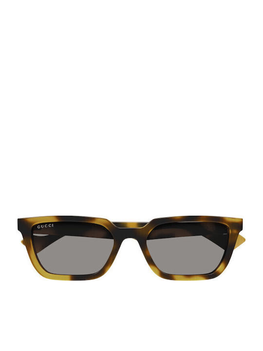 Gucci Unisex Sonnenbrille mit Braun Schildkröte...
