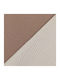 Borea Diamond Coverlet Single from Polyester Ecru-Cafe 160x240cm