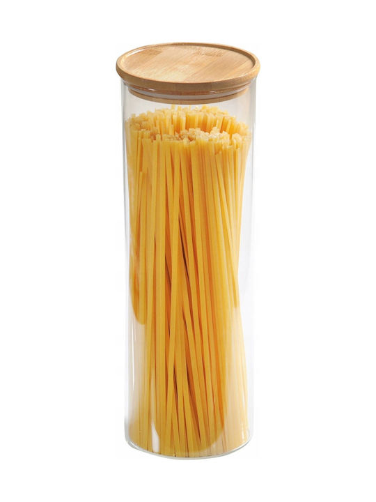 Kesper Allgemeine Verwendung Glasvase mit Deckel Transparent 1800ml 1Stück