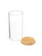 Kesper Vase General Use with Lid Glass Transparent 800ml