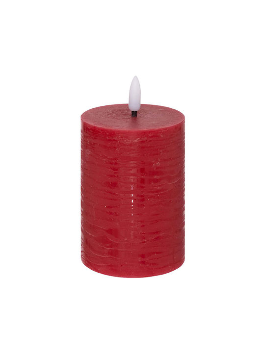 Atmosphera Decorative Lighting Molia LED Warm White Wax Polish 7x7x13cm