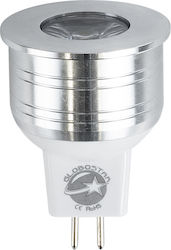 GloboStar LED Lampen für Fassung GU5.3 und Form MR11 Grün 240lm 1Stück