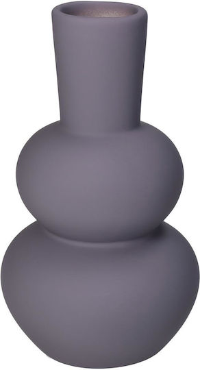 ArteLibre Декоративна ваза Стъкло Lilac 10.7x10.7x19.7см 1бр