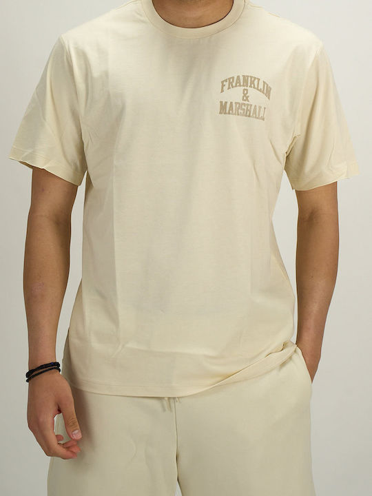 Franklin & Marshall T-shirt Λευκό