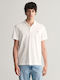 Gant Men's Short Sleeve Blouse Polo White