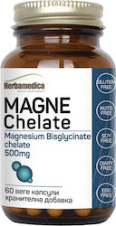Herbamedica Magne Chelate 500мг 60 капси Herbamedica Magne Chelate 500мг 60 капси