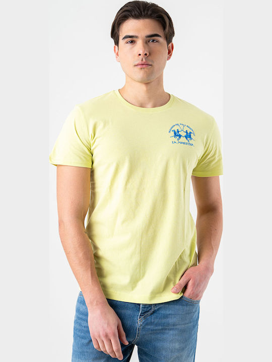La Martina Short Sleeve Blouse Yellow