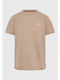 Funky Buddha Men's Short Sleeve T-shirt Cigar Brown