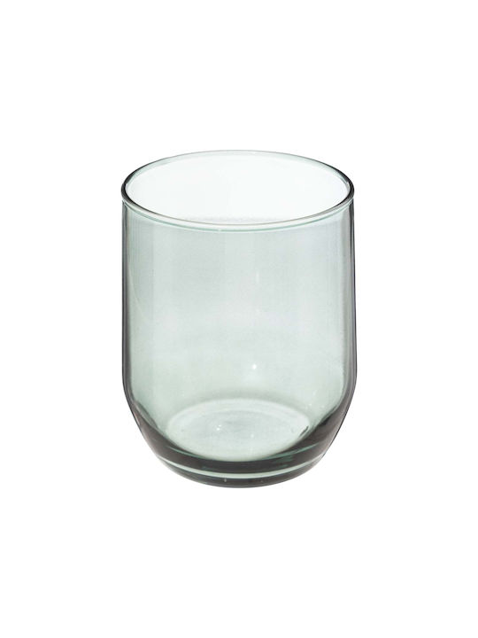 Glass Water made of Glass in Green Color 310ml 1pcs