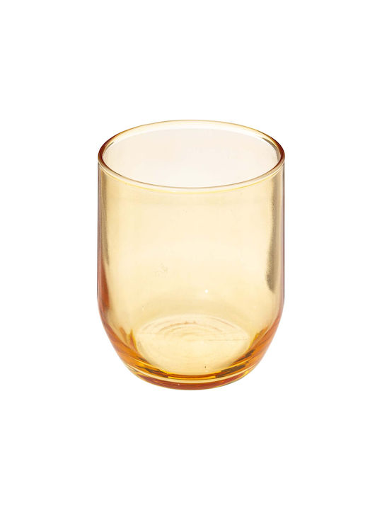 Glass Water made of Glass in Honey Color 310ml