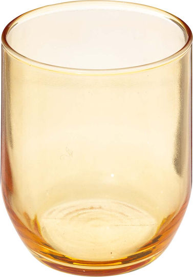 Pahar Pentru Apă Din Sticlă Galben Miere 310ml 202102D