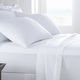Sidirela Hotel Sheet White Queen Size 220x250cm Cotton & Polyester 1pcs