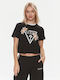 Guess Women's Crop Top Black