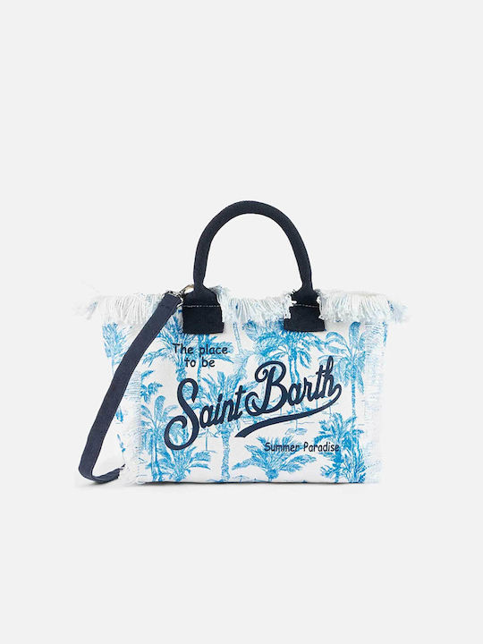 MC2 Fabric Beach Bag Blue