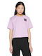 The North Face Women's Crop T-shirt Lilacc