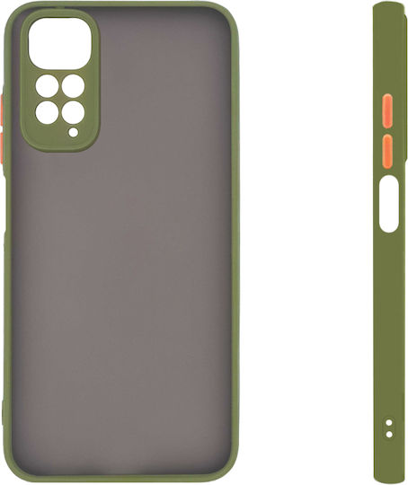 Sonique Stoßstange Silikon / Kunststoff Grün (Redmi Note 11 Pro 4G/5G / Redmi Note 12 Pro 4G)