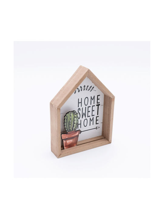 Uncle George Decorative Home made of Wooden 12x3x16cm 1pcs