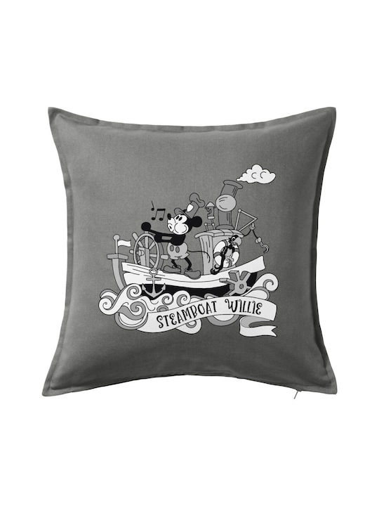 Koupakoupa Kids Throw Pillow 50x50cm Gray