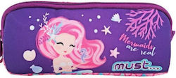 Must Team Purple Cylinder Pencil Case