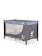 Cangaroo Tommy Playpen 2 Levels with Mattress New Grey 120x60cm