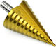 Geko Conical Drill HSS Titanium with Cylindrical Shank for Metal