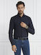 Hank Long-sleeved Shirt Dark Blue