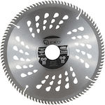 Geko G78135 Cutting Disc Wood Hole Diameter 210mm with 100 Teeth 1pcs