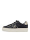 Γυναικεία Ανατομικά Flatforms Sneakers Μαύρα