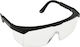 Geko Safety Glasses for Protection with Transparent Lenses 1pcs