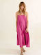 Molly Bracken Rochie Fuchsia