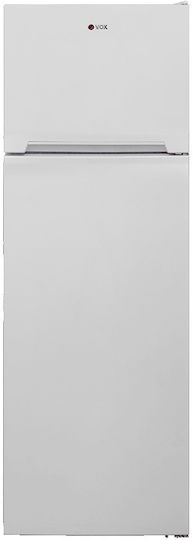 Vox Electronics Kühlschrank mit Doppeltür 312Es H175xB59.5xT59.8cm. Weiß KG 3330 E
