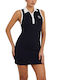 Guess Mini Hemdkleid Kleid Blau