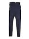 Stefansxxl Men's Trousers Elastic Blue