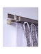 Aslanis Home Metallisch Vorhangstange Einfach 300cm Inox Linea