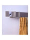 Aslanis Home Metalic Galerie pentru perdele Elite Dublu cu bară 200buc Inox Elite