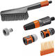 Gardena Cleansystem Basic Set S Perie pentru spălarea cu presiune
