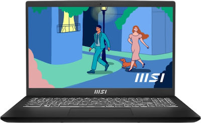 MSI Modern 15 B12MO 15.6" FHD (i5-1235U/16GB/512GB SSD/Fără OS) (Tastatură Internațională Engleză)