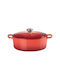 Le Creuset Signature Dutch Oven Round Cast Iron with Grill 16cm 1pcs