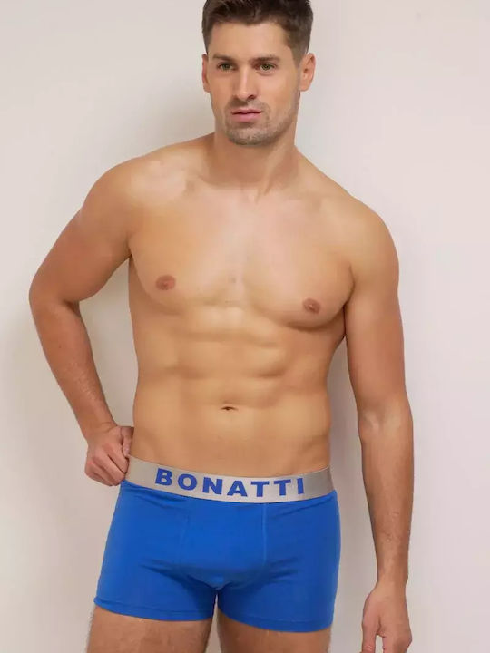 Bonatti Herren Boxershorts Blau mit Mustern 1Packung