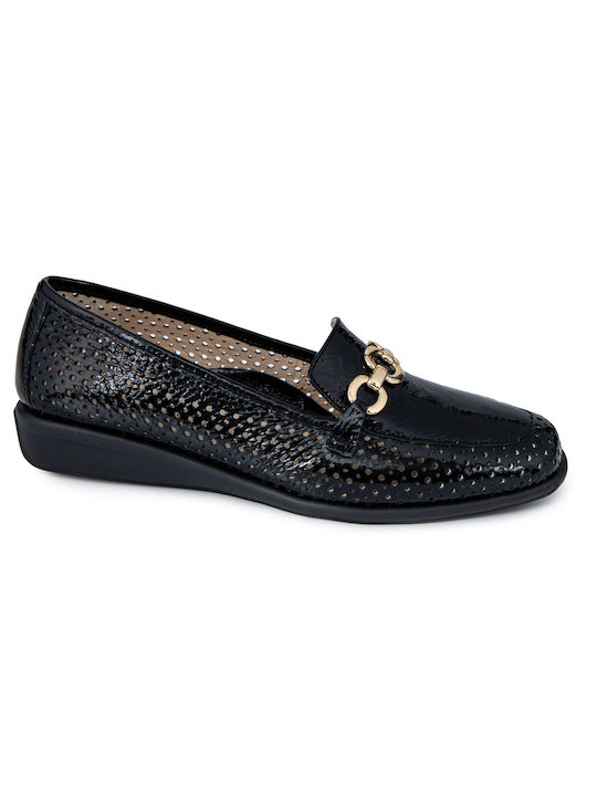 Relax Anatomic Women's Moccasins in Black Color