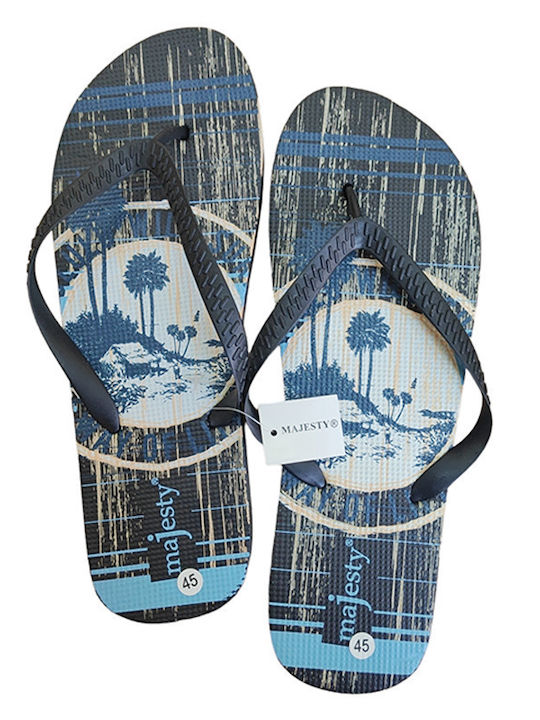 Majesty Flip Flops Black