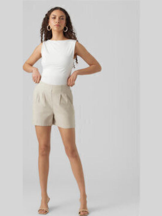 Vero Moda Jesmilo Γυναικείο Σορτς Μπεζ