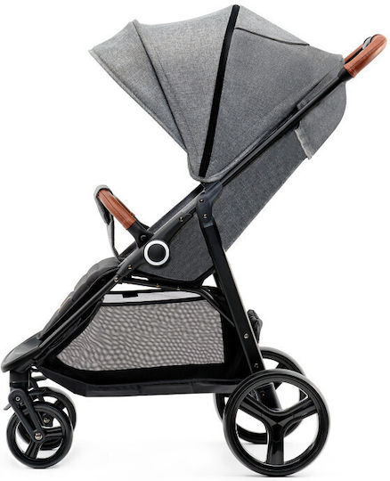 Kinderkraft Grande Plus Cărucior pentru Bebeluși Potrivit pentru Nou-născut Gri 9.8kg