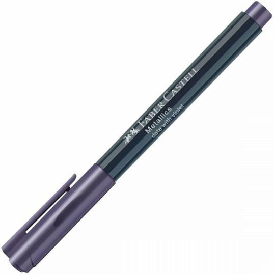 Faber-Castell Metallics Μαρκαδόρος Σχεδίου Date With Violet 1.5mm (Διάφορα Χρώματα)